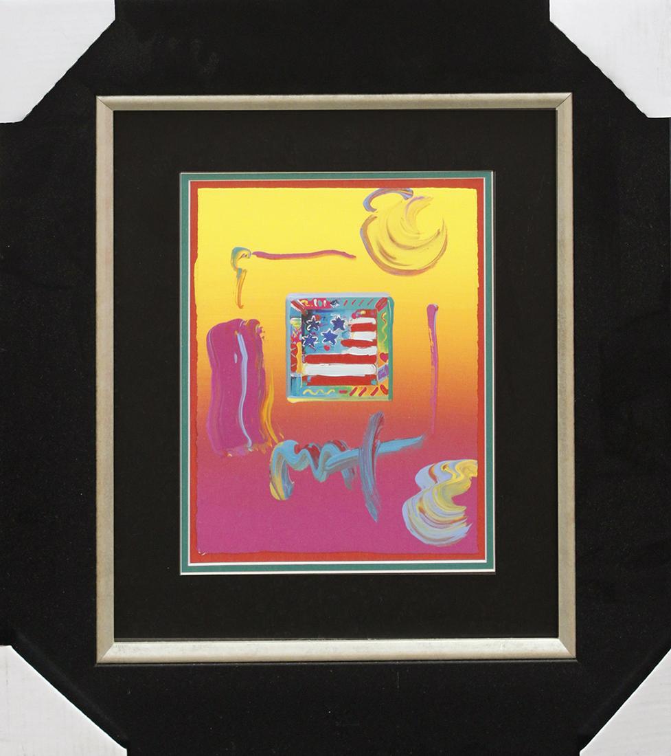 Peter Max Mixed Media Original (1 of 1)