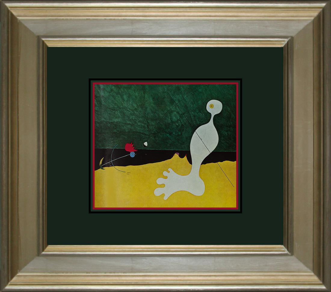 Joan Miro Color Plate Lithograph 1968 (1 of 1)