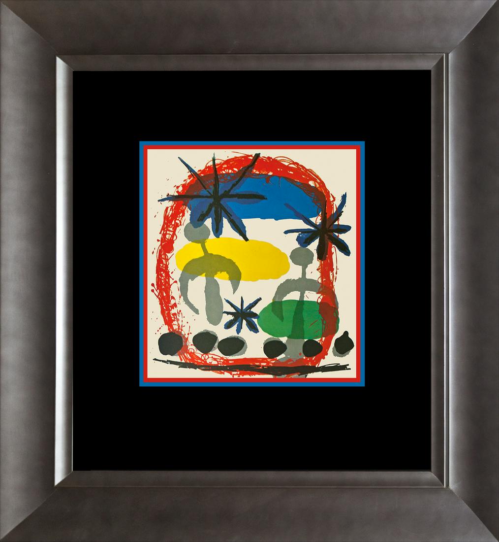Joan Miro Lithograph 1972 Paris. (1 of 1)