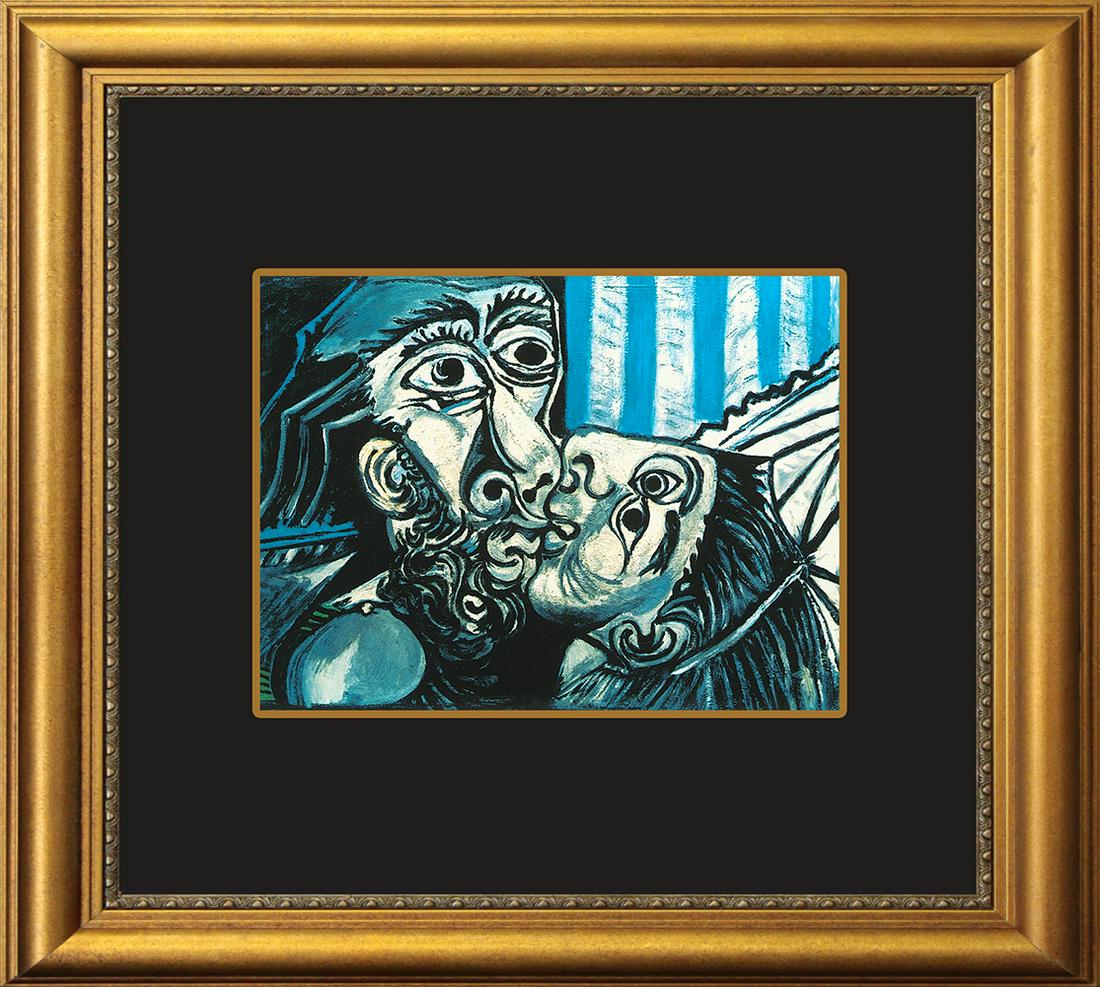 Pablo Picasso Lithograph: Pablo Picasso Limited Edition Lithograph Approx. 16 x 26. The signature is in the plate. Includes certificate of authenticity.