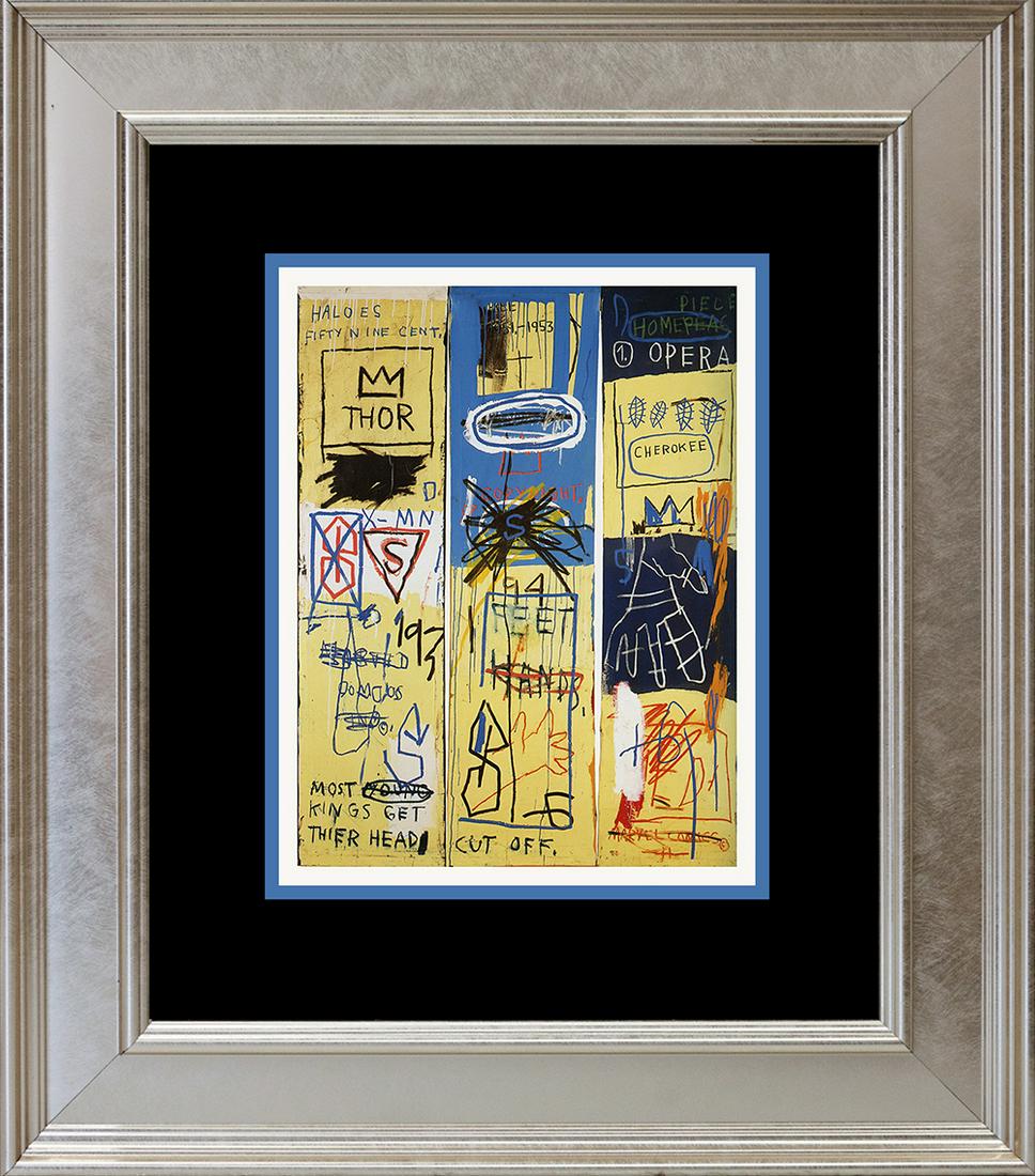 Jean -Michel Basquiat Lithograph Charles the First from 2005 (1 of 1)