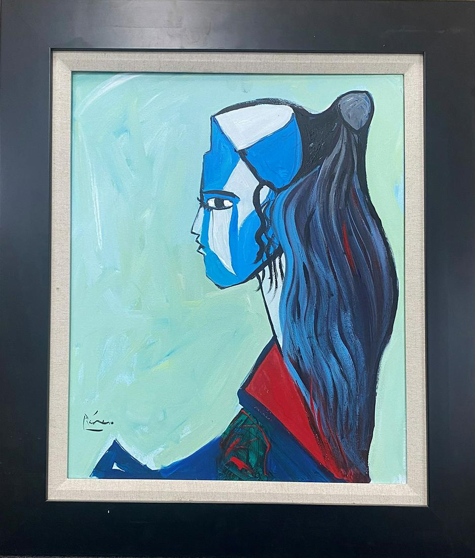 Original on canvas attributed to Pablo Picasso (1 of 1)