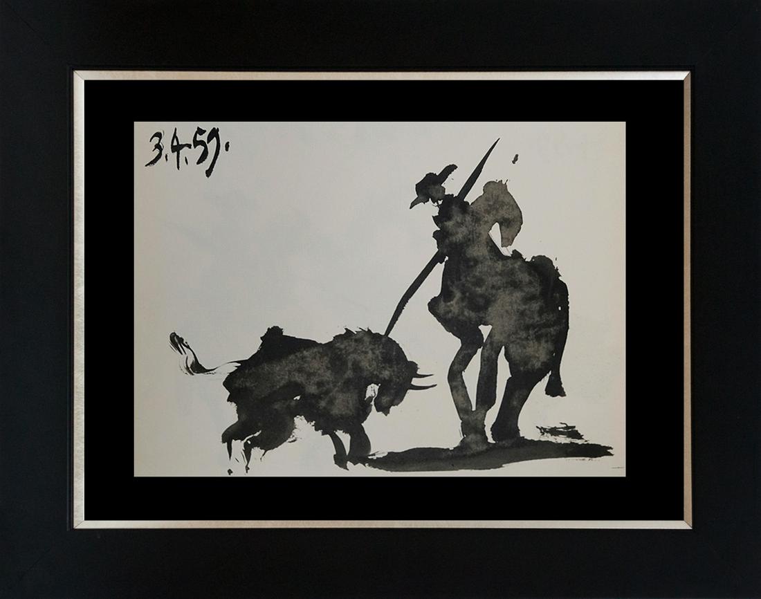 Pablo Picasso 1961 Lithograph Toros Y Toreros. (1 of 1)