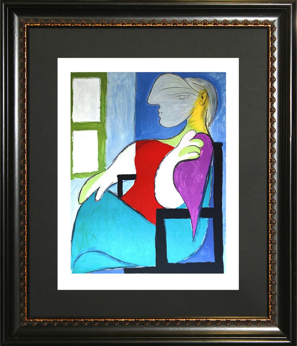 Limited Edition Lady in the Window after Pablo Picasso (1 of 1)
