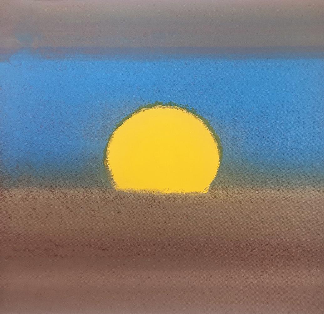 Fantastic Andy Warhol Sunset Original Serigraph 1972 (1 of 1)