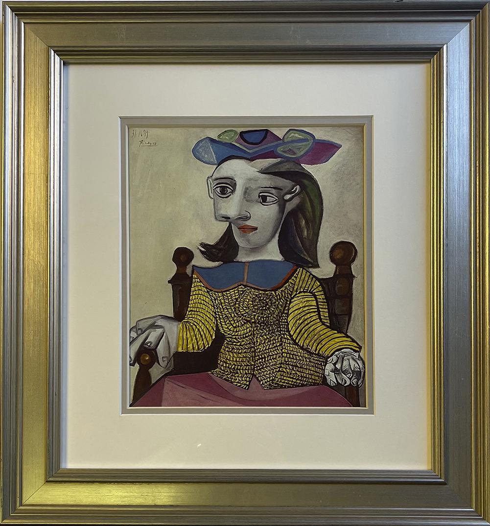 Fantastic Pablo Picasso color Plate Lithograph (1 of 1)