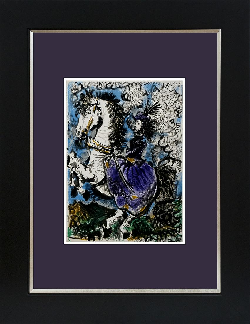 Fantastic Pablo Picasso color plate lithograph (1 of 1)