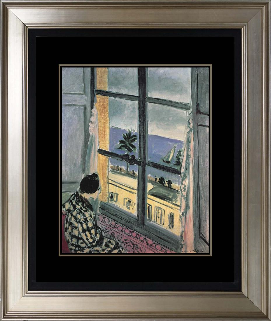 Awesome Henri Matisse Lithograph: Henri Matisse Lithograph from 1954 Paris. Approx 24x20 inches professionally framed.Includes certificate of authenticity.