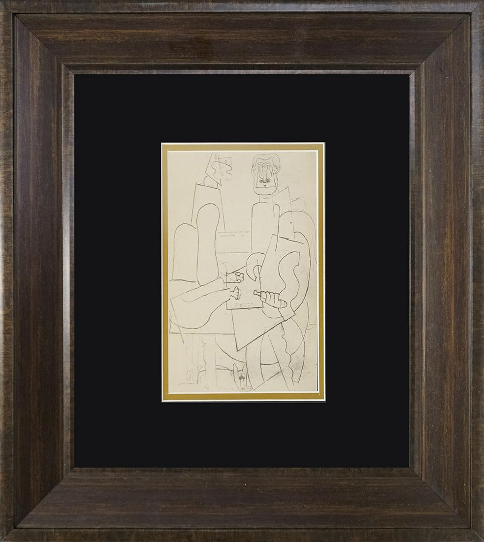 Pablo Picasso lithograph from 90 years ago Antique on Velin from 1926 Paris (1 of 1)