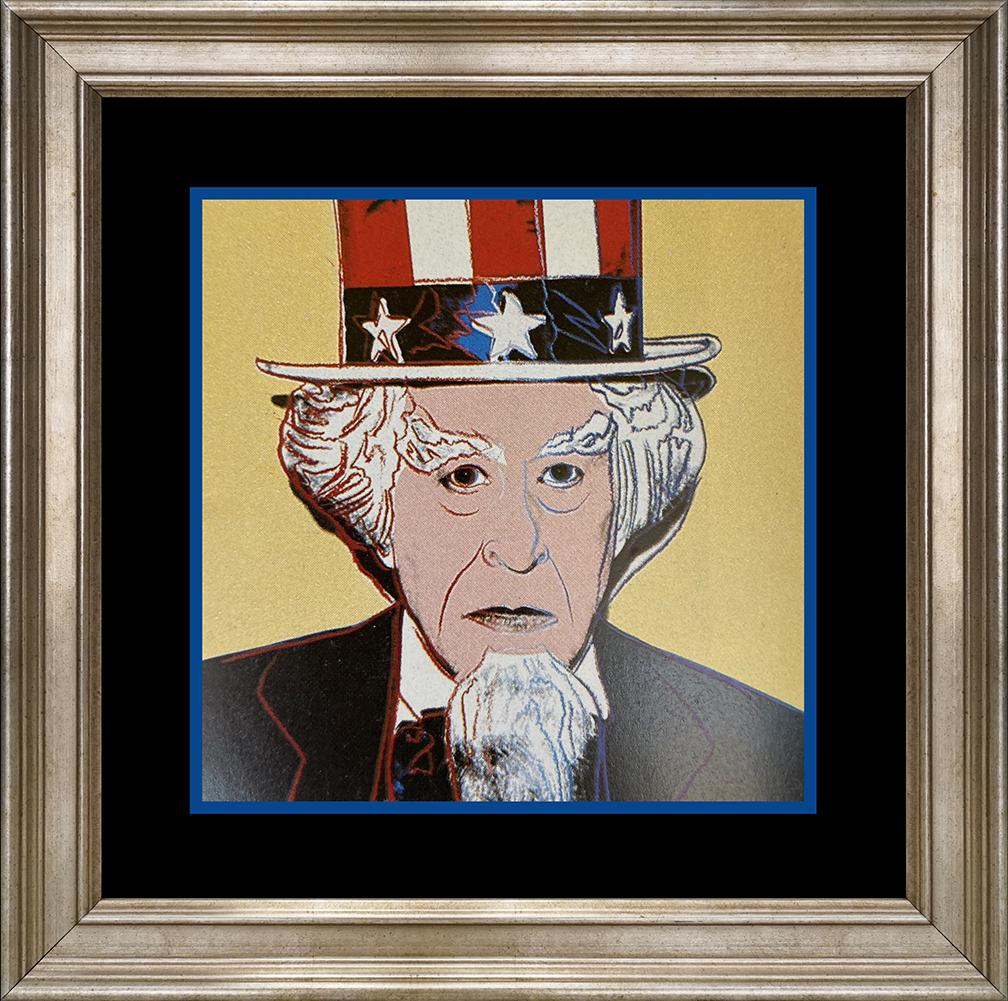 Andy Warhol AP Original Silkscreen Serigraph Uncle Sam 1986 Myths and Legends Trial Proof (1 of 1)