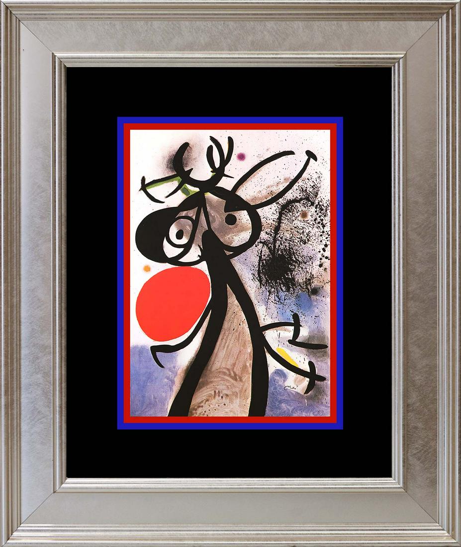 Joan Miro Color Plate Lithograph 1962 (1 of 1)