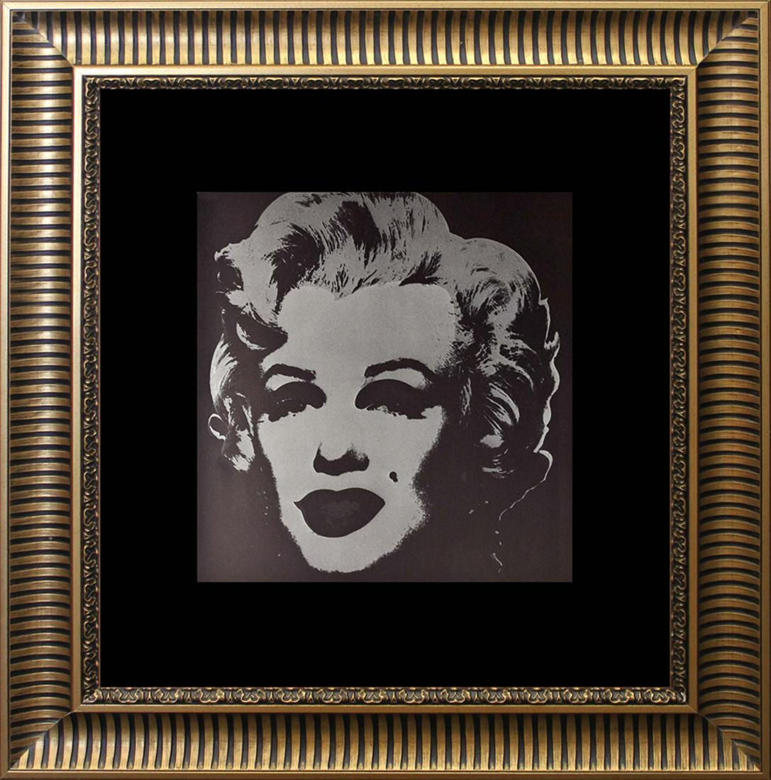 Andy Warhol 1973 Color Plate Lithograph: Andy Warhol 1973 Color Plate Lithograph. Approx 20x28 inches. Professionally framed. Includes certificate of authenticity.