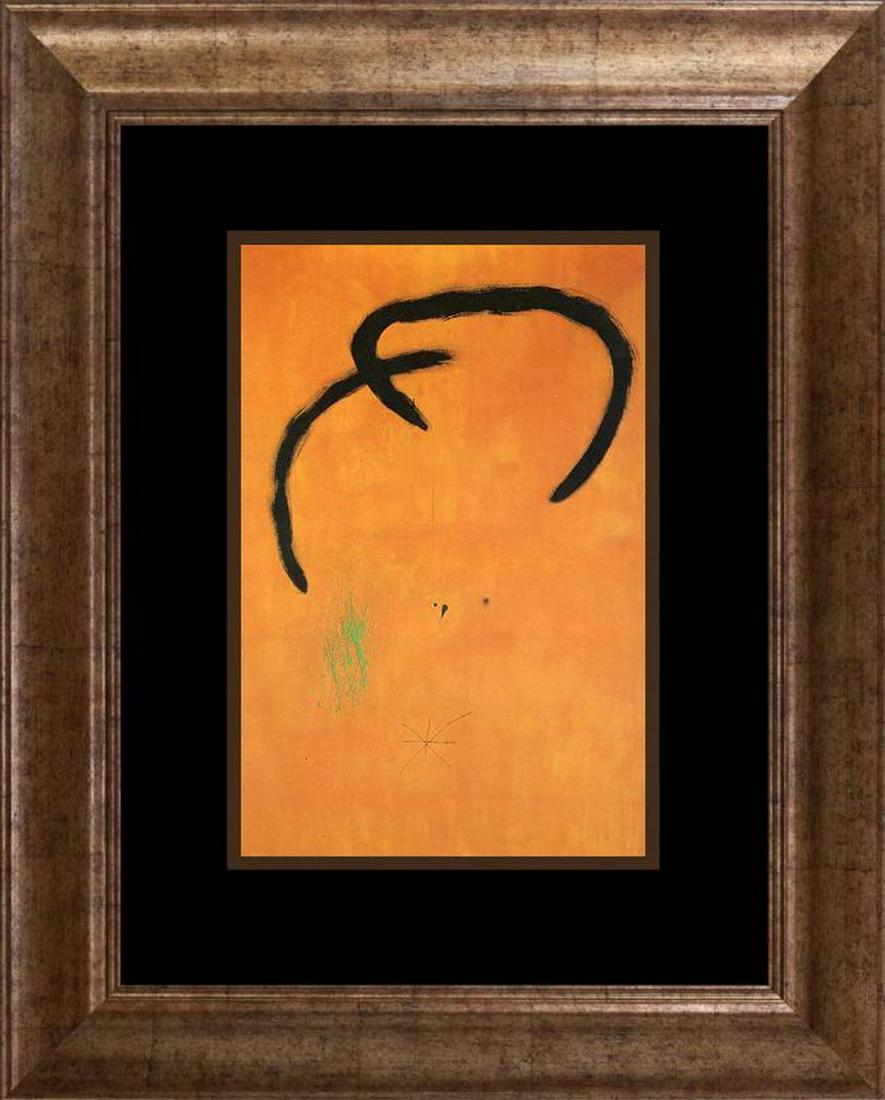 Joan Miro Color Plate Lithograph 1962 (1 of 1)