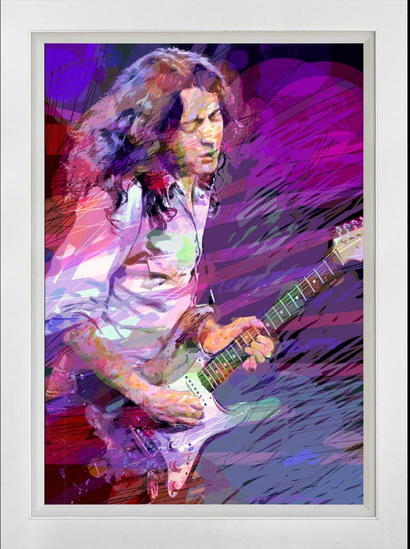 Rory Gallagher Taste Mixed Media Original on canvas David Lloyd Glover (1 of 1)