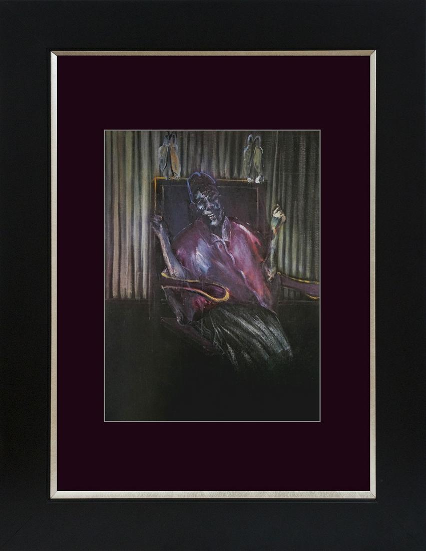 Francis Bacon Lithograph: Francis Bacon Lithograph from 1966. Approx 20x24 inches. Includes certificate of authenticity. Professionally framed.