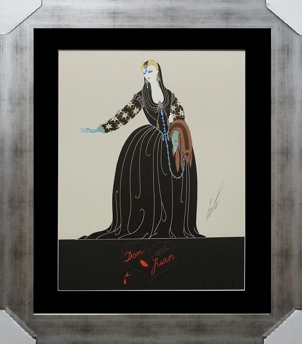 Erte Don Juan Limited Edition Serigraph (1 of 1)