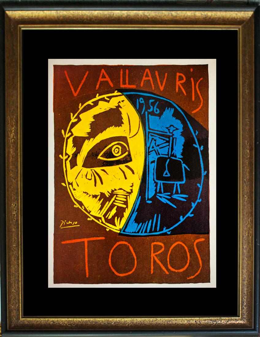 Pablo Picasso color Lithograph printed in 1964 and published by Joseph Foster (1 of 1)