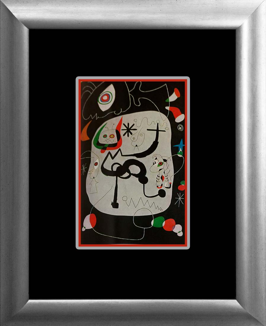 Joan Miro Color Plate Lithograph 1962 (1 of 1)