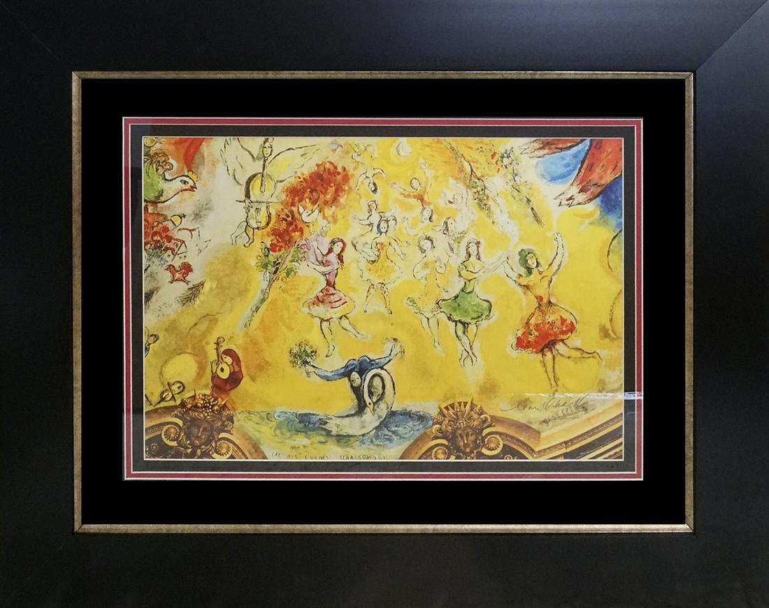 Marc Chagall Lithograph after Chagall Hand signed (1 of 1)