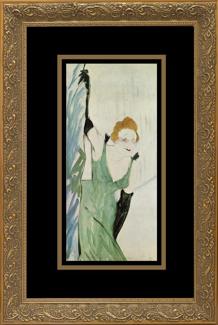 Toulouse Lautrec Color Plate Lithograph after Lautrec from 1957 (1 of 1)