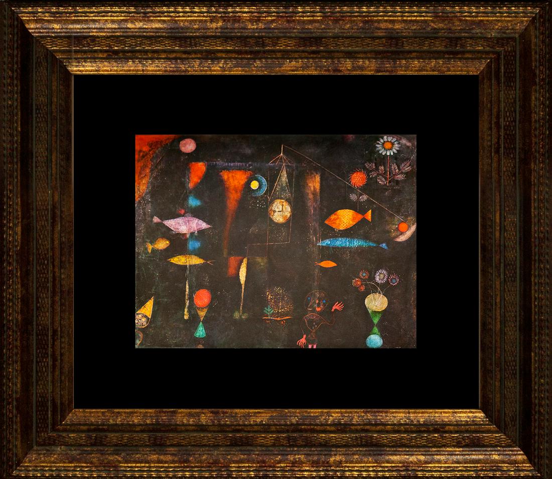 Paul Klee Color Plate Lithograph after Klee from 1957 Fish Magic (1 of 1)