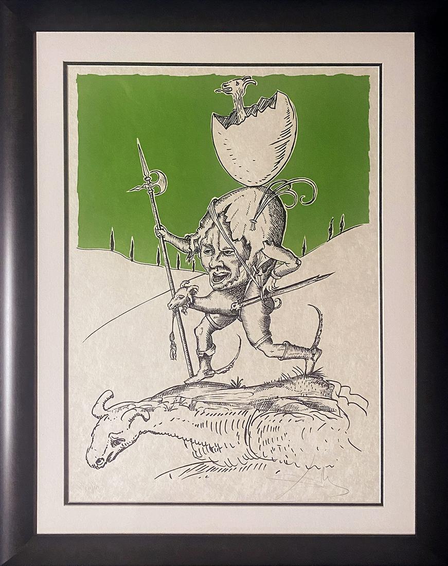 Salvador Dali Original Lithograph  Limited Edition Hand signed and numbered (1 of 1)