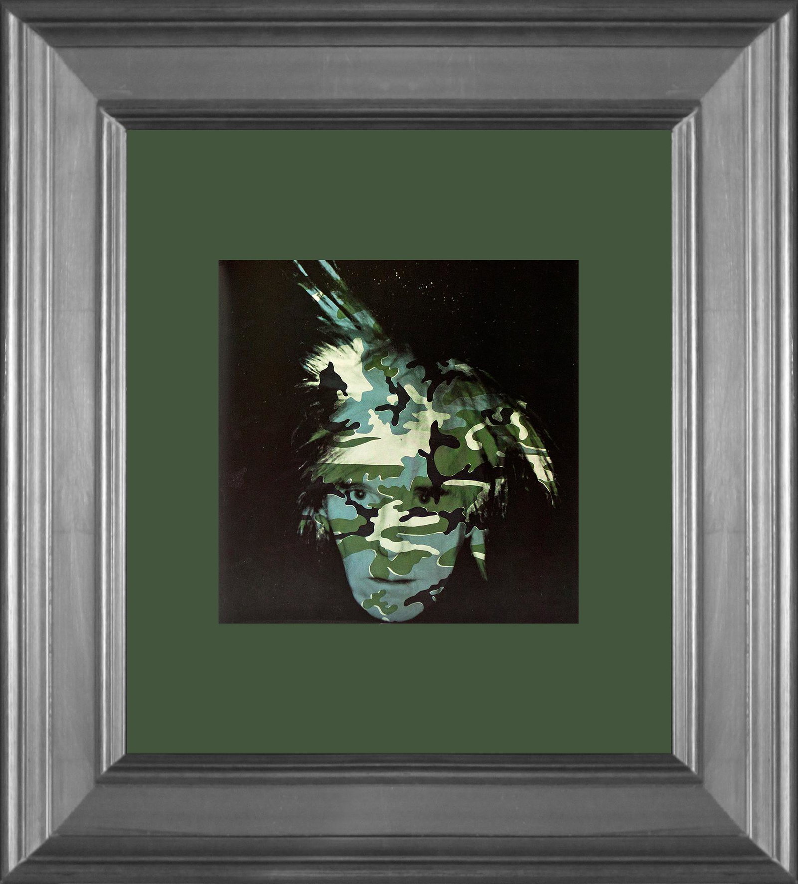 Andy Warhol Lithograph after Warhol printed in Germany 25 years ago: Andy Warhol Lithograph after Warhol printed in Germany 25 years ago Andy Warhol Lithograph after Andy Warhol printed in Germany over 35 years ago. Custom framed. Approx size is 18x18 inches.Includes .