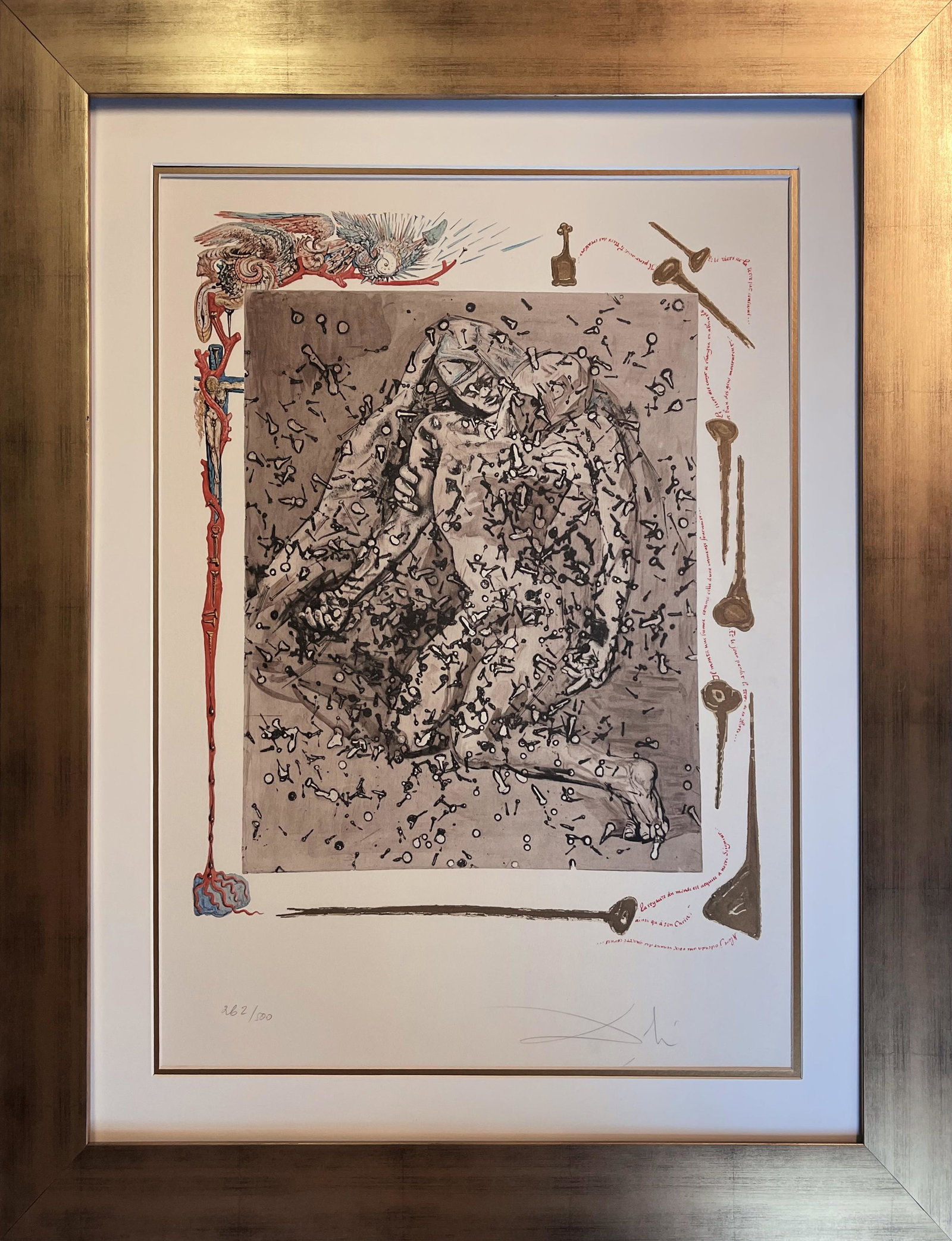 Salvador Dali Limited Edition Original Lithograph Hand signed and numbered. (1 of 1)