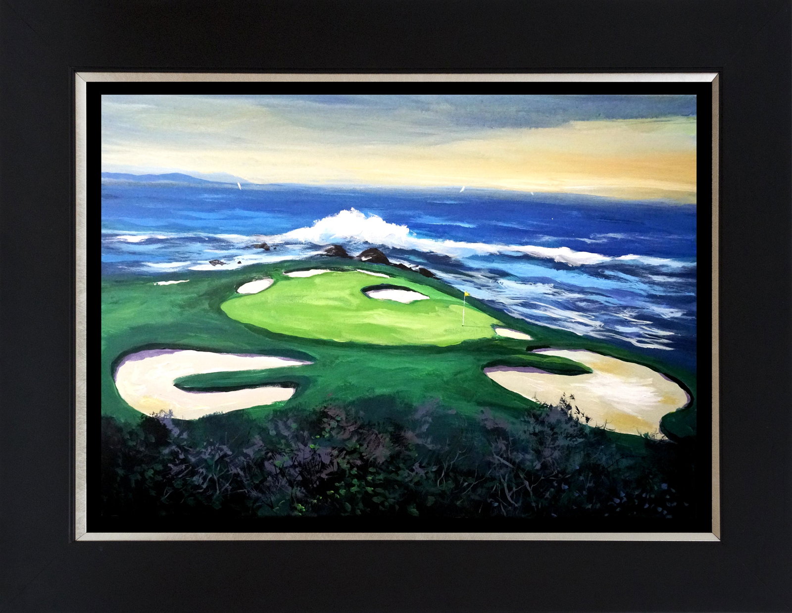 Golf  Michael Schofield original on canvas (1 of 1)