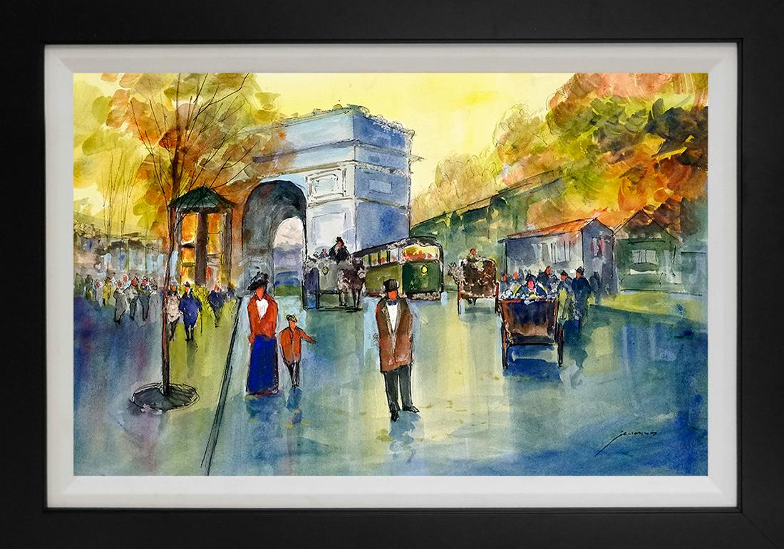 Michael Schofield Original  on board Paris (1 of 1)