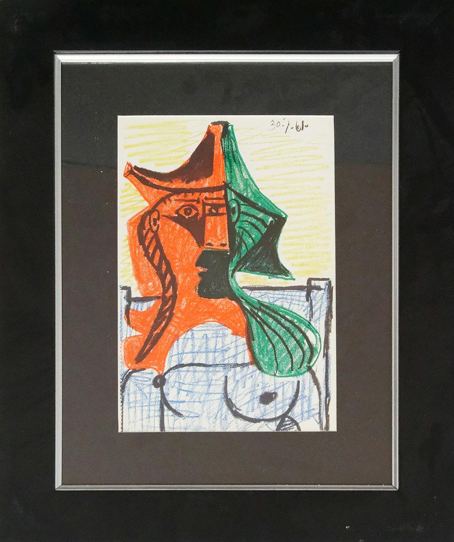 Pablo Picasso Original Lithograph (1 of 1)