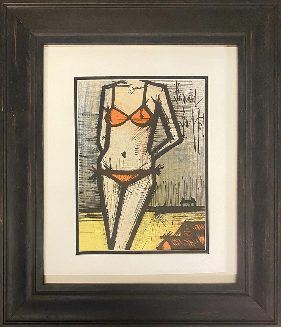 Bernard Buffet  Color Plate Lithograph after Buffet from 1962 (1 of 1)