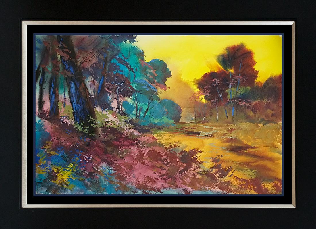 Original Watercolor by Michael Schofield on arches.  landscape (1 of 1)