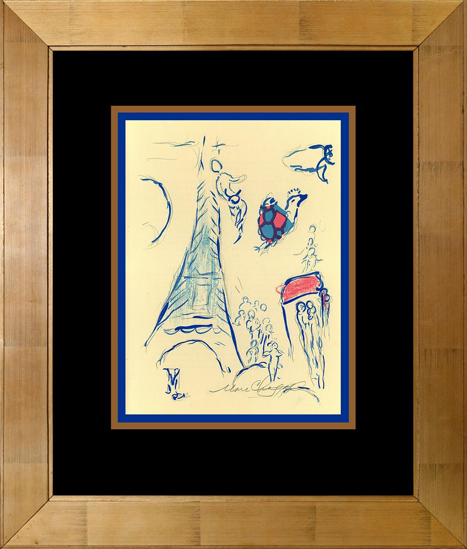 A Marc Chagall  Lithograph after Chagall Hand signed (1 of 1)