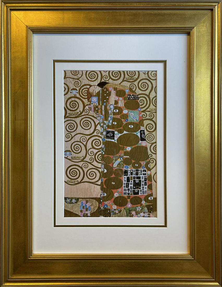 Gustav Klimt color plate lithograph after Klimt (1 of 1)