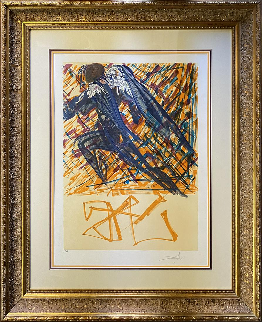 Salvador Dali Original Lithograph  Limited Edition Les Vitraux Suite (1 of 1)