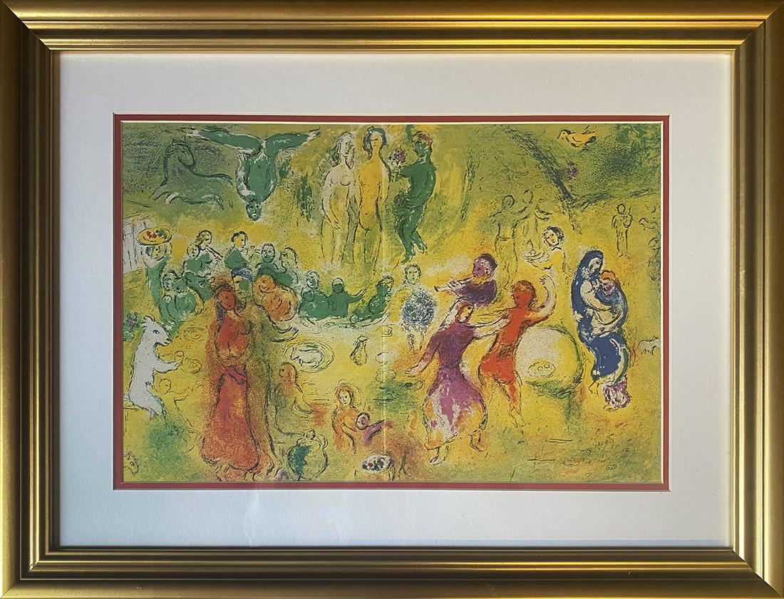 Marc Chagall Hand signed Lithograph after Chagall  from 1977 (1 of 1)