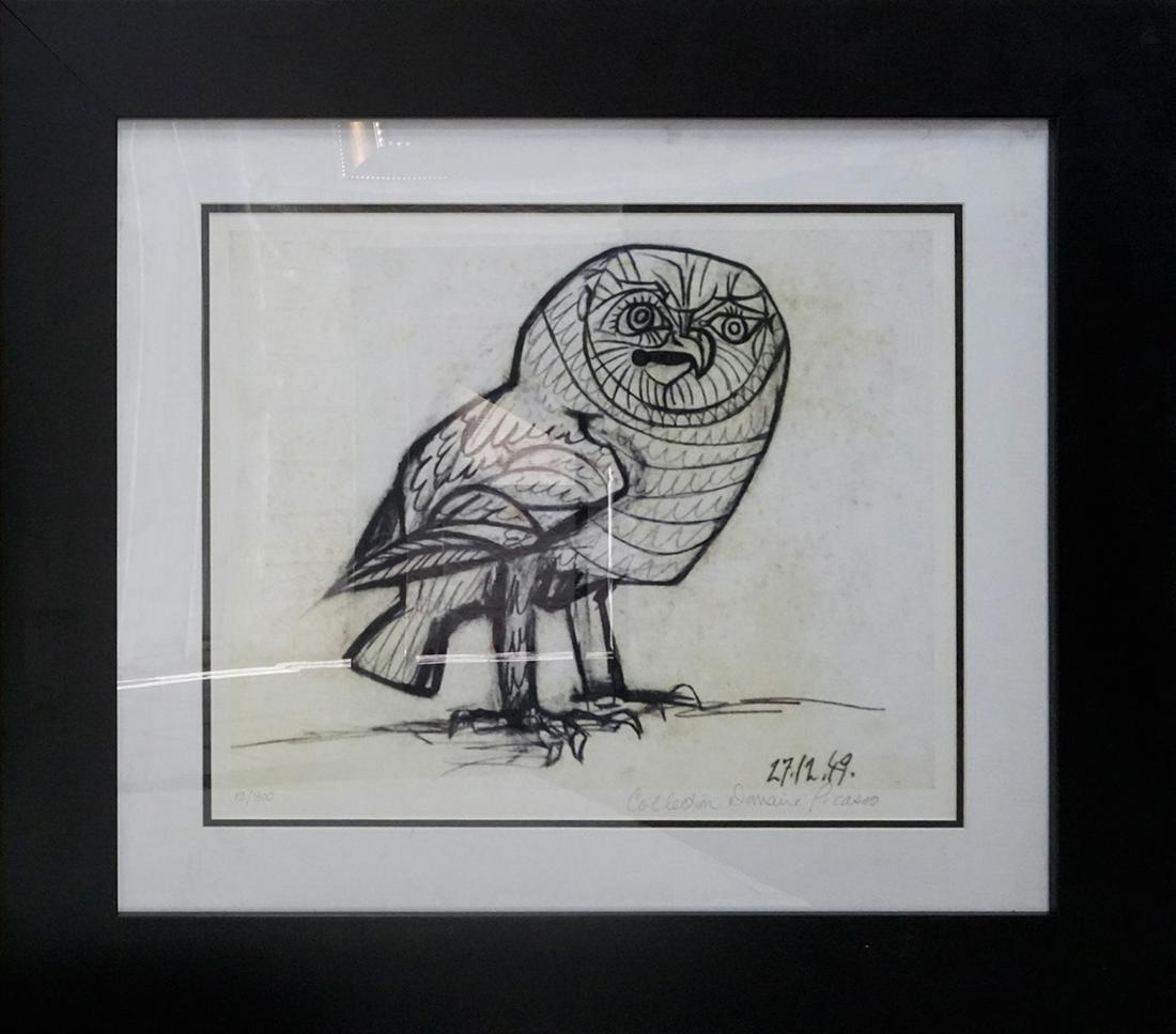 Limited Edition Owl after Pablo Picasso Collection Domain Picasso (1 of 1)