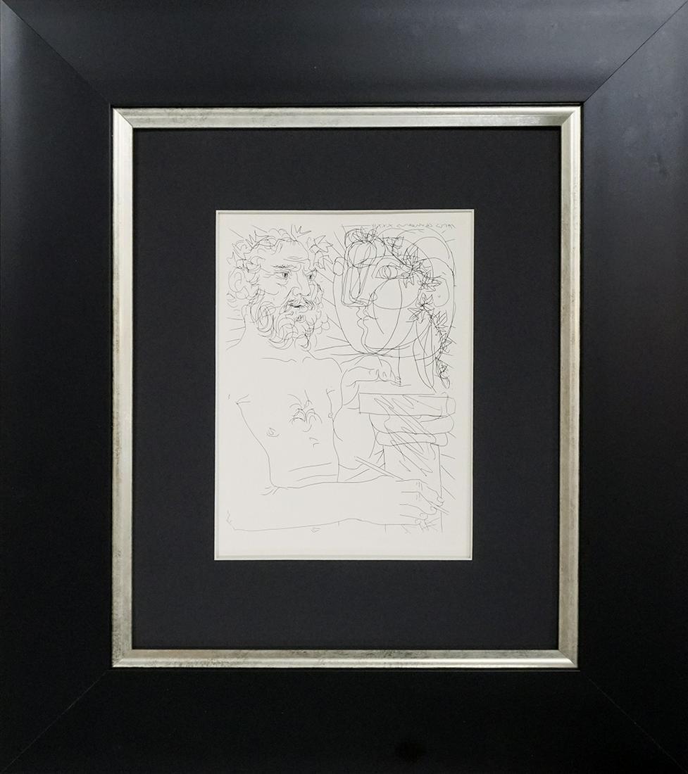 Pablo Picasso Original Lithograph 1955 Vollard Collection (1 of 1)