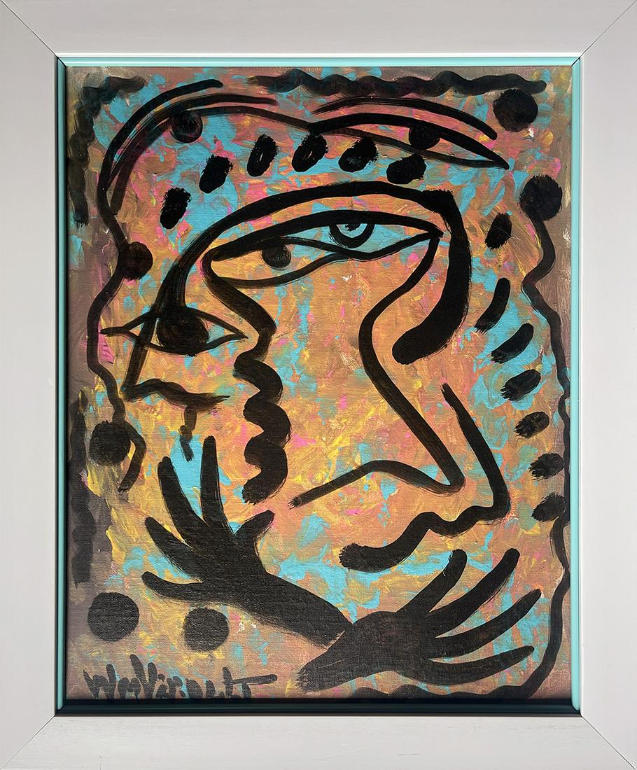 William Verdult Original watercolor and mixed media on paper (1 of 1)