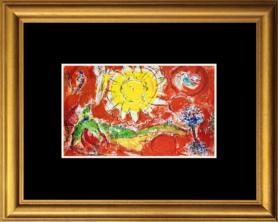 Marc Chagall Hand signed Lithograph Mourlot Press from 1969 (1 of 1)