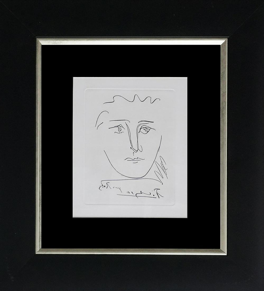 Pablo Picasso Pour Roby Etching after Picasso (1 of 1)