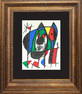 A Joan Miro Original Lithograph Hand Signed