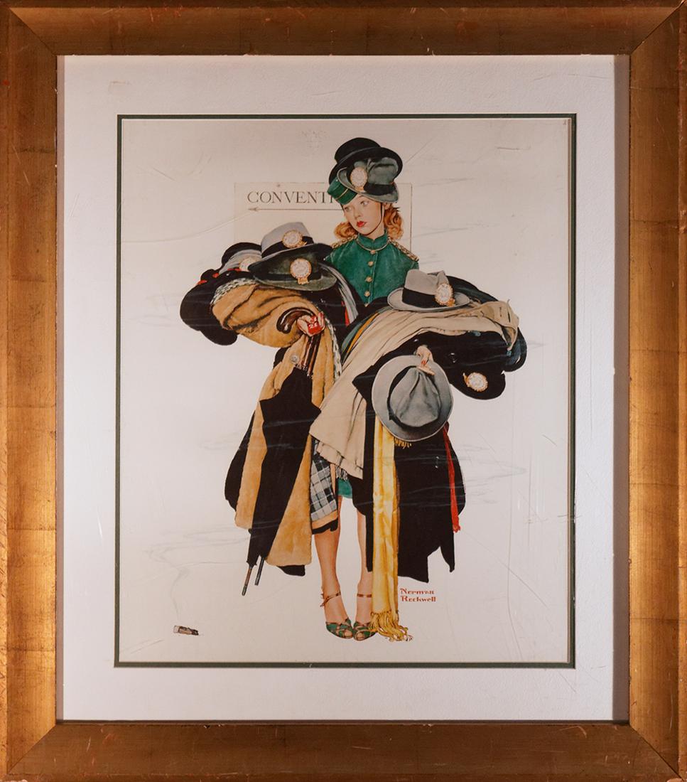 A  Norman Rockwell Limited Edition Lithograph (1 of 1)