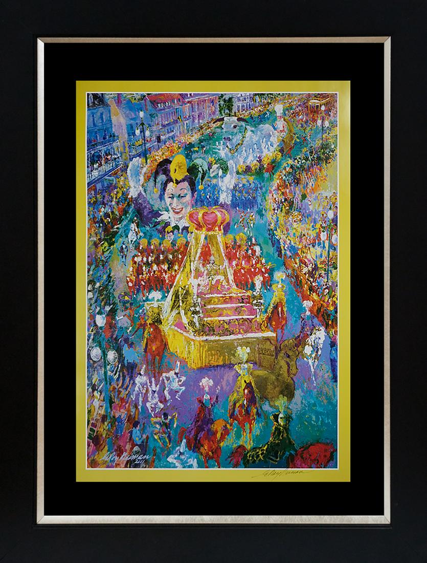 A LeRoy Neiman Hand signed Lithograph  Mardi Gras (1 of 1)