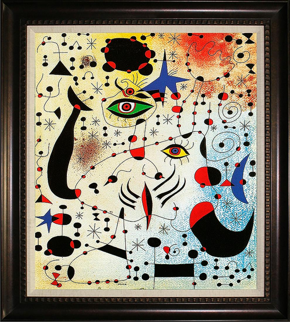 A After Joan Miro Ciphers and Constellations Abstract (1 of 1)