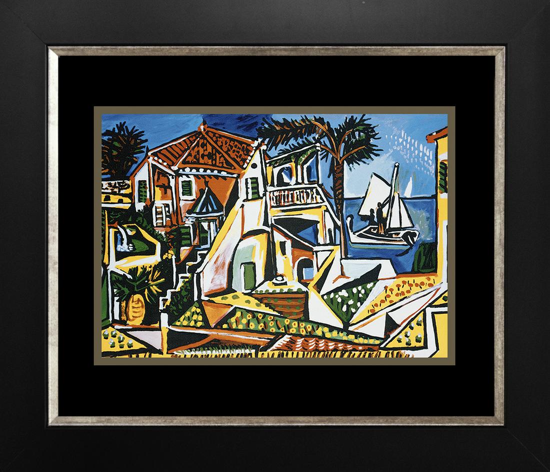 Mediterranean Landscape  Pablo Picasso Collection Domaine Limited Edition after Picasso (1 of 1)