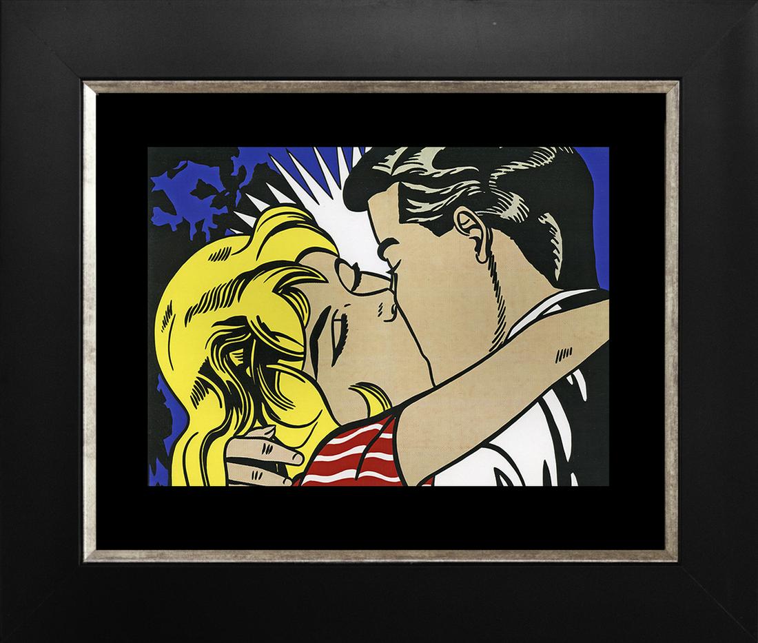 Roy Lichtenstein 1965 Serigraph: Roy Lichtenstein 1965 Serigraph Approx 20x22 inches. Professionally framed. Includes certificate of authenticity.