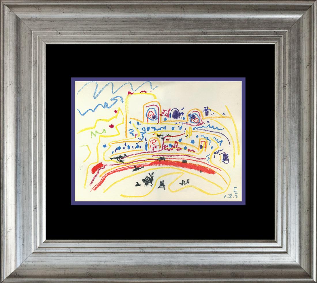 Pablo Picasso Lithograph 60 years ago Corrida (1 of 1)