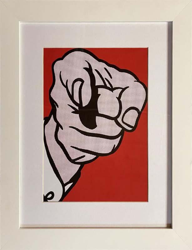 Roy Lichtenstein color plate lithograph after Lichtenstein (1 of 1)